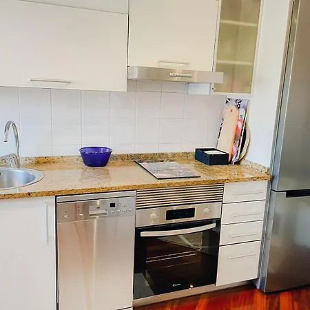 Apartamento Centro De Vigo, Garaje Y Vistas Ria Exterior foto